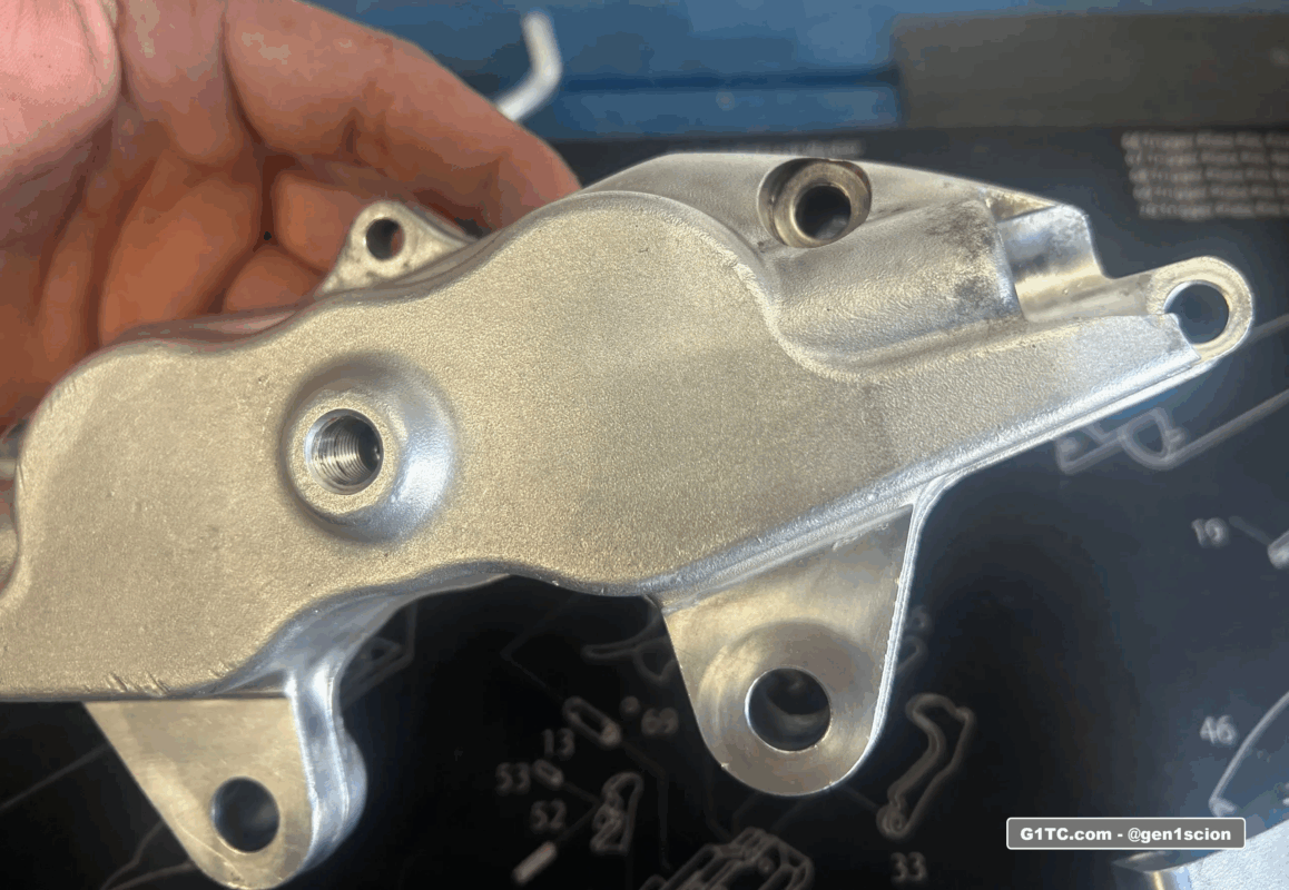 wilwood bbk brake caliper restore project completely stripped