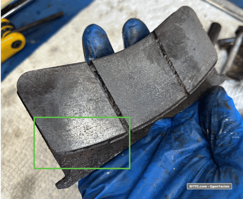 Wilwood BBK Front brake pad uneven wear