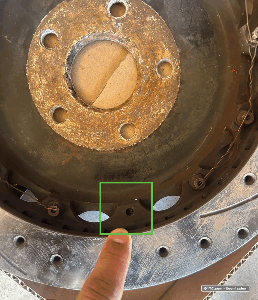 Wilwood BBK restore rotor hat bolt snapped