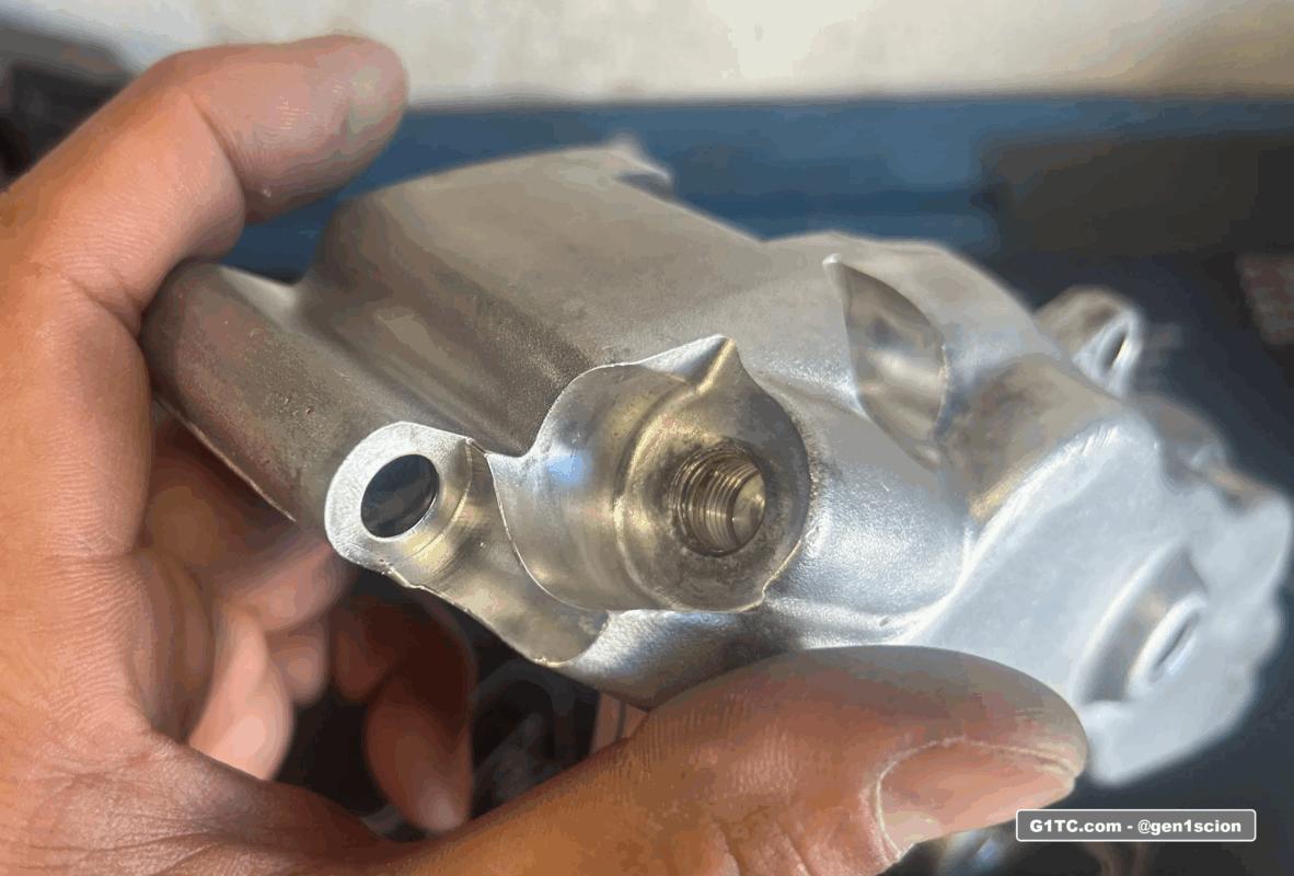 wilwood front caliper powdercoat and paint stripped for restore project