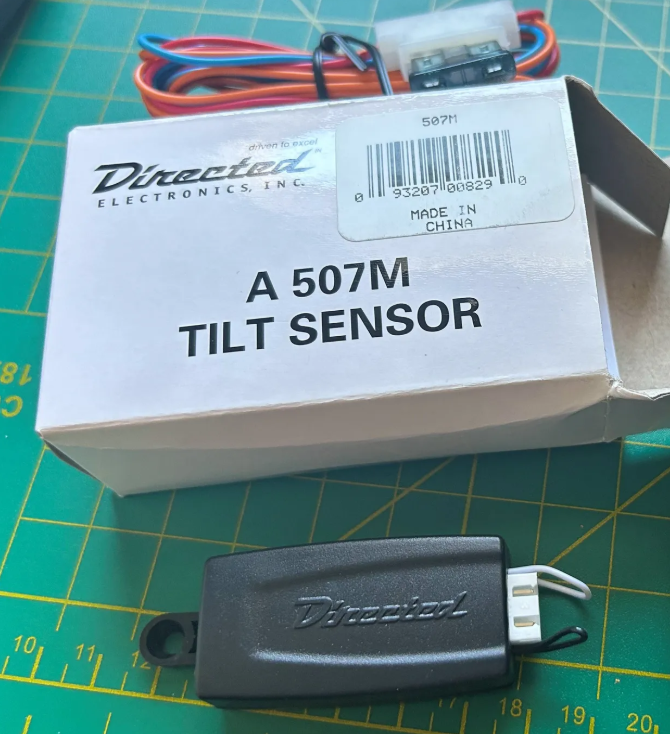 507m tilt sensor packaging