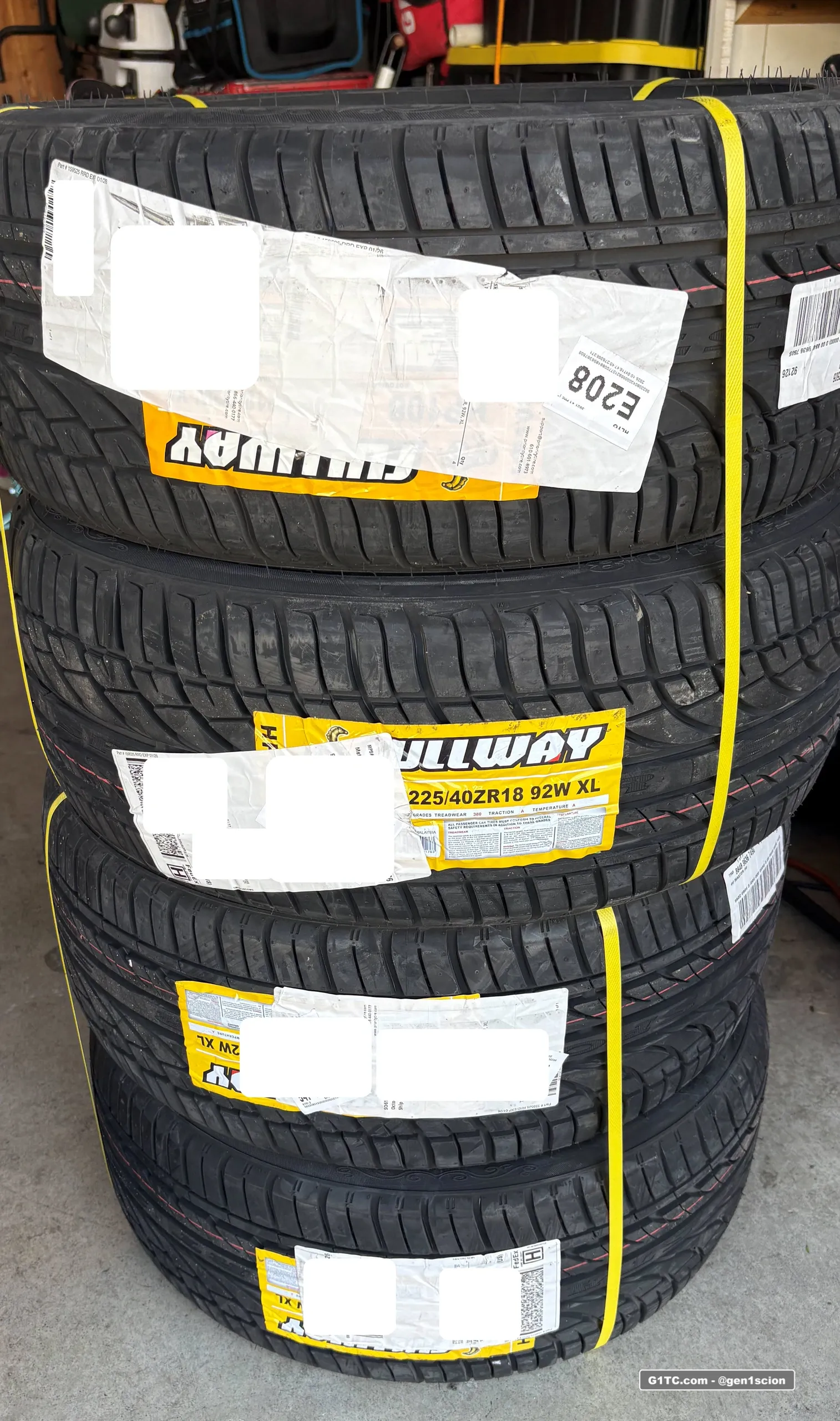 Amazon fullway HP108 all season budget tires delivered