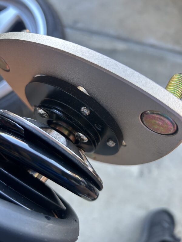 BC Racing BR Pillow Ball mount setup