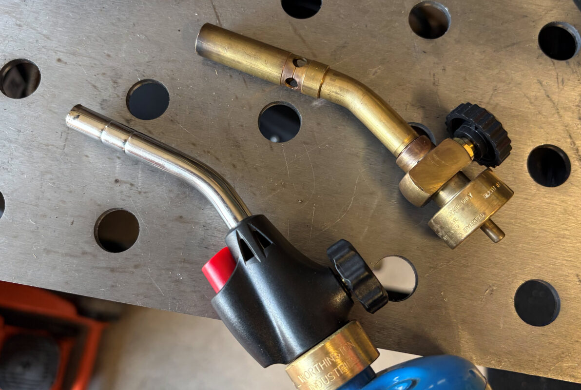 Bernzomatic nozzles regular and with igniter