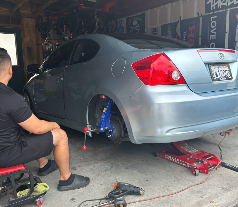 Fenders rolled scion tc