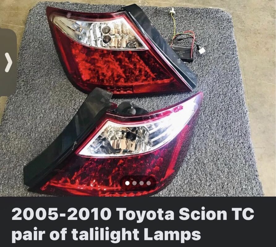 Finding Rare Spec D tail lights on Facebook marketplace