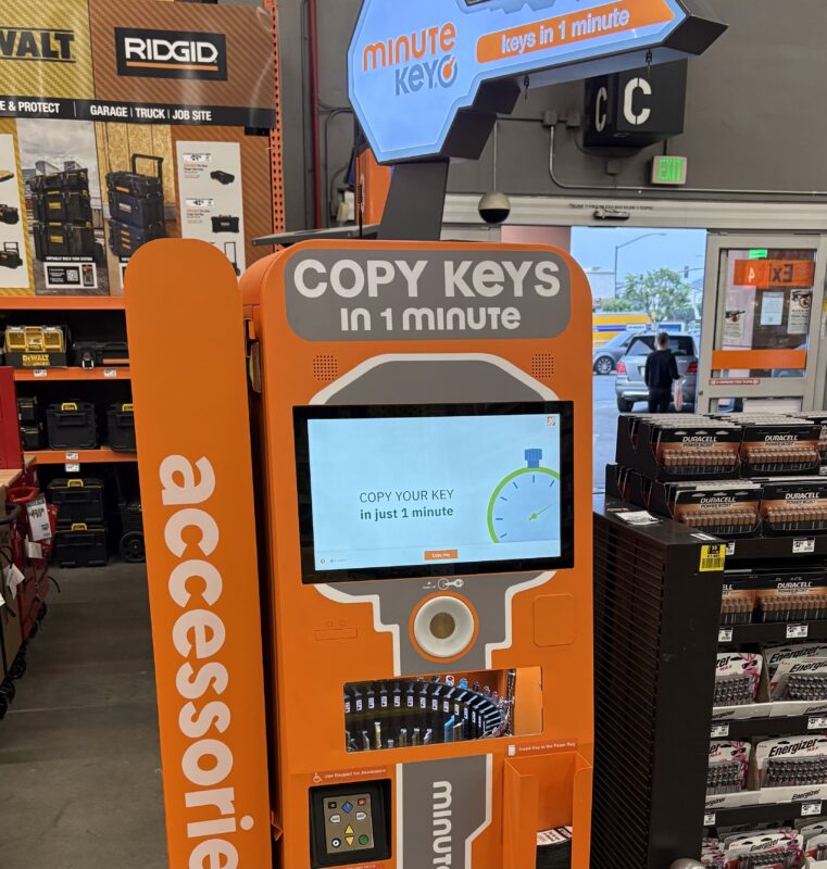 minute key automated copy kiosk