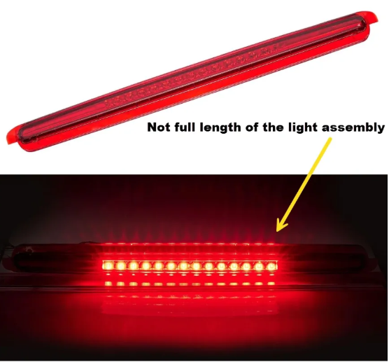 not full length led 3rd brake light