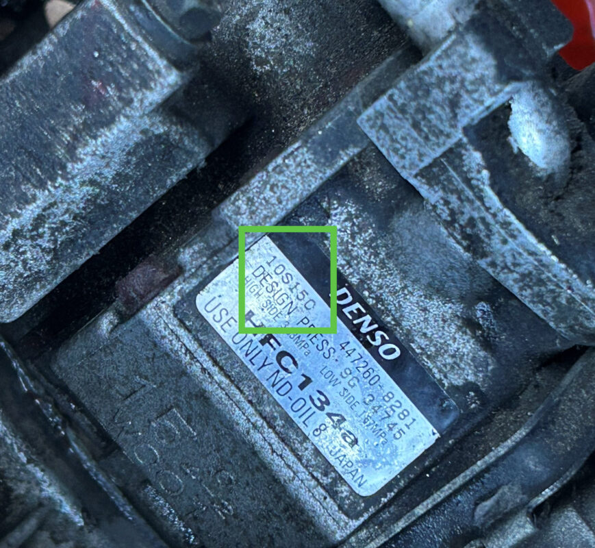 OEM denso 10S15C ac compressor 2005-2006 scion tc