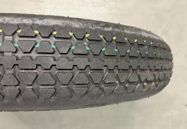 125/70/17 spare tire tread