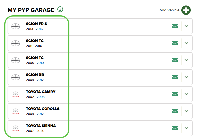 pyp my garage lkq junkyard