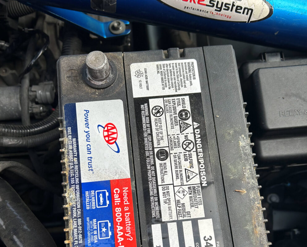 rough idle after battery disconnected