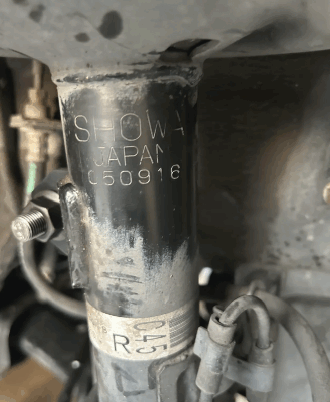 scion tc OEM showa shocks made in japan