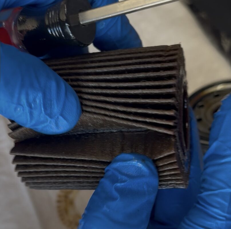 valvoline restore and protect first oil change inspection filter 1