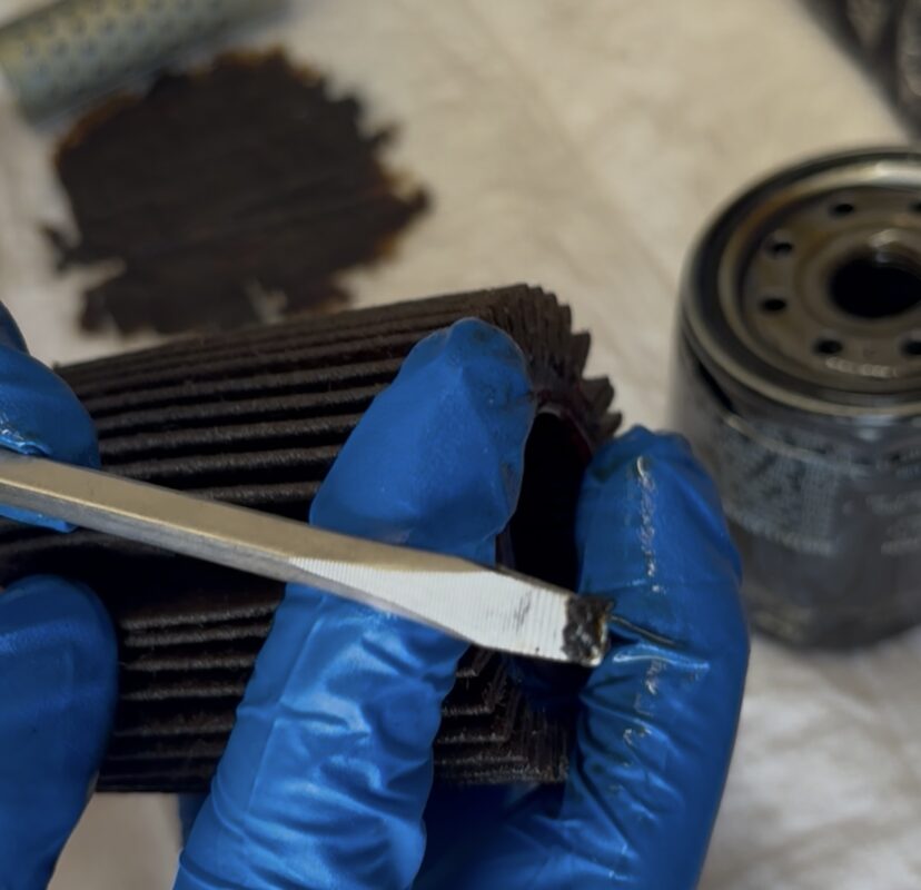 valvoline restore and protect first oil change inspection filter 2