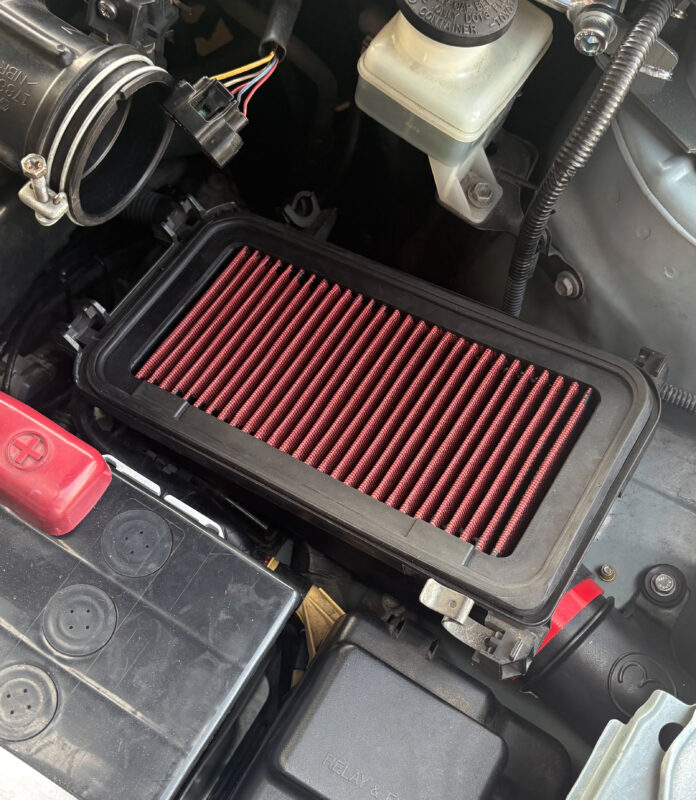washable and reusable drop in panel air filter