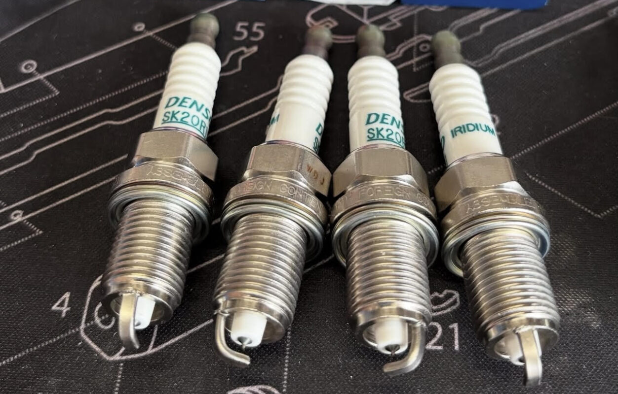 Genuine Denso 3297 iridium spark plugs