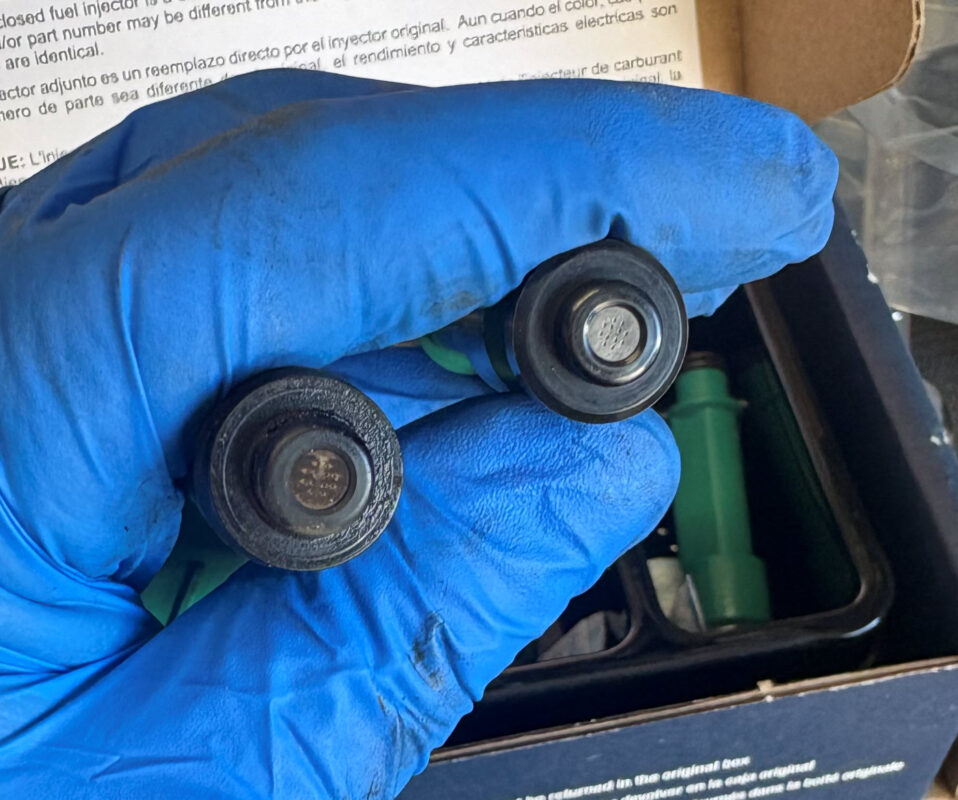 denso injector old vs reman