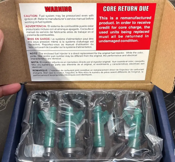 GB Manufacturing Reman Denso injectors