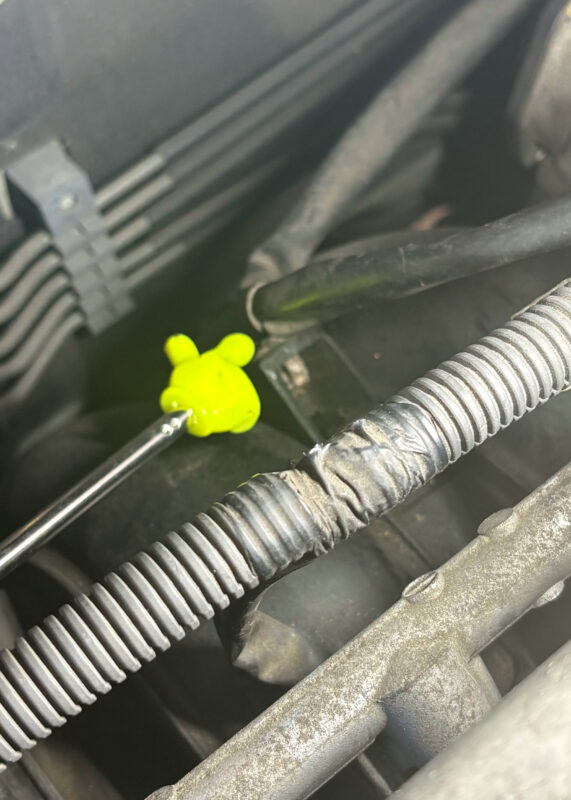 harness clip at intake manifold