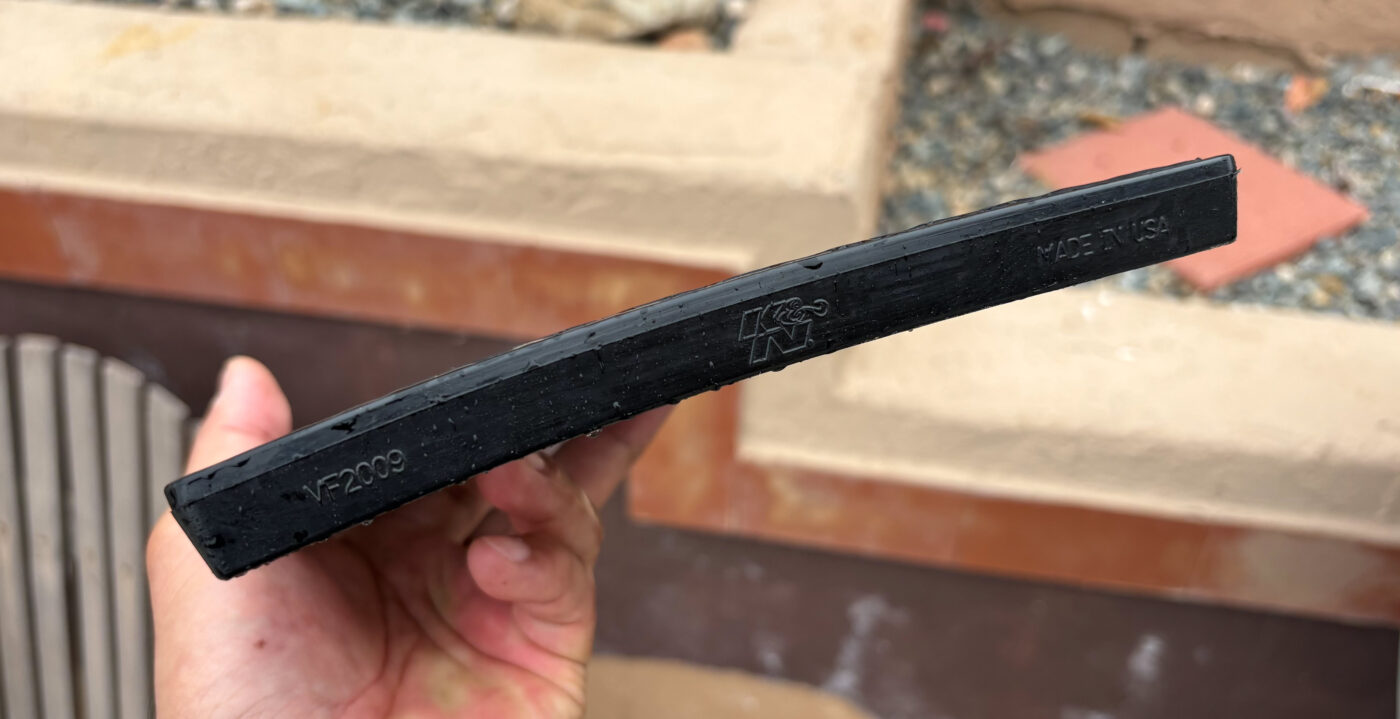 K&N VF2009 Washable cabin air filter made in usa