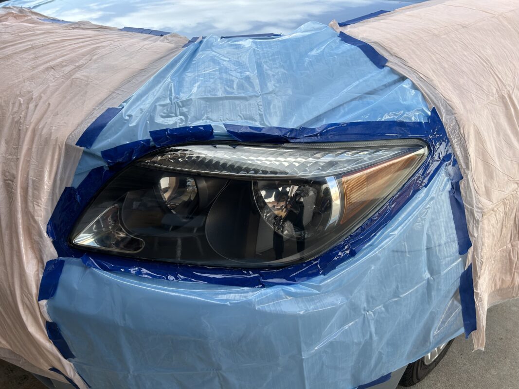 2k clear headlight applied