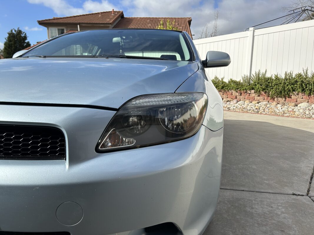 Restored driver headlight 2k clear